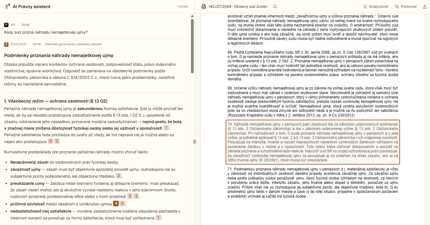 Odpovede s priamym odkazom na zdroj